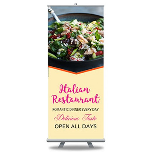 Roll-Up Banners Full Color and Stands 33" x 79"